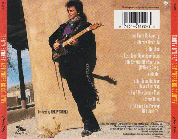 Marty Stuart : Let There Be Country (CD, Album, RE)