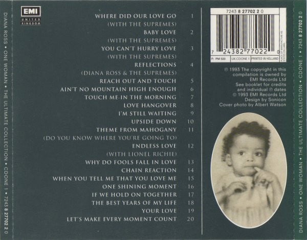 Diana Ross : One Woman - The Ultimate Collection (CD, Comp, RP)