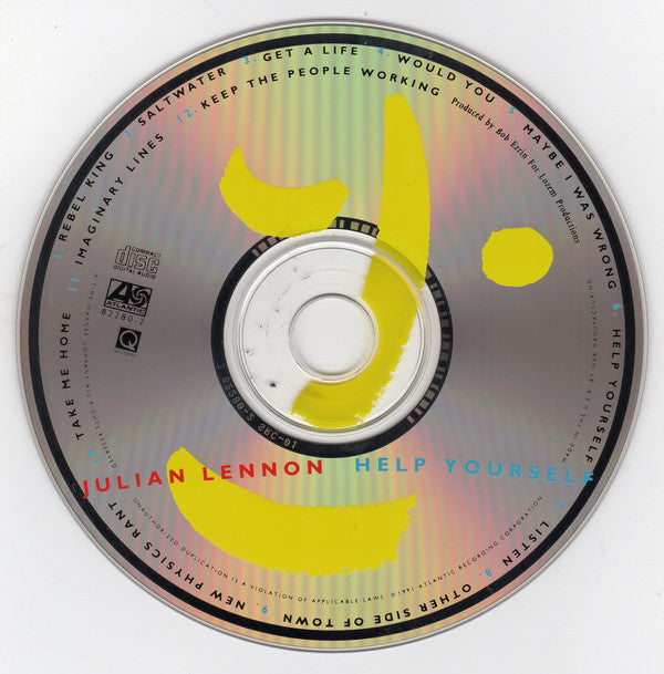 Julian Lennon : Help Yourself (CD, Album, Spe)