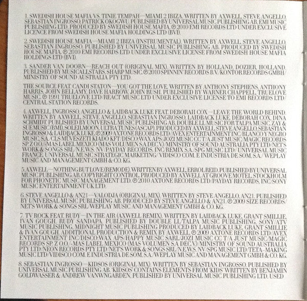 Swedish House Mafia : Until One (CD, Comp, Mixed, Jew)