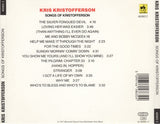 Kris Kristofferson : Songs Of Kristofferson (CD, Comp, RE)