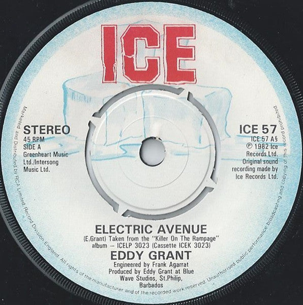 Eddy Grant : Electric Avenue (7", Single, Pus)
