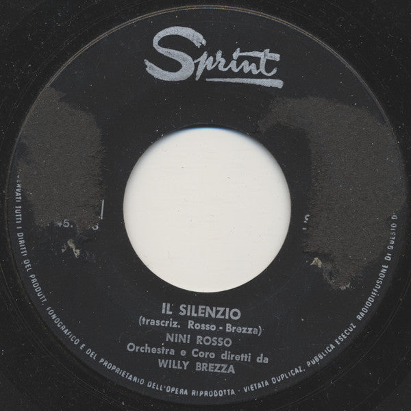 Nini Rosso : Il Silenzio (7", Single)