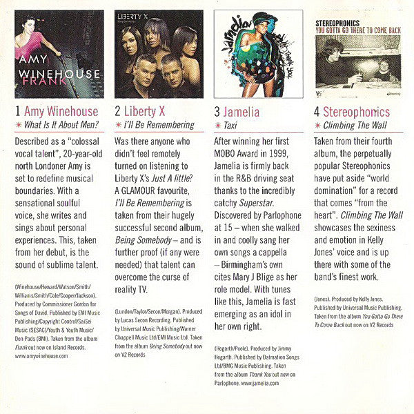 Various : Glamour Hits (CD, Comp, Promo)