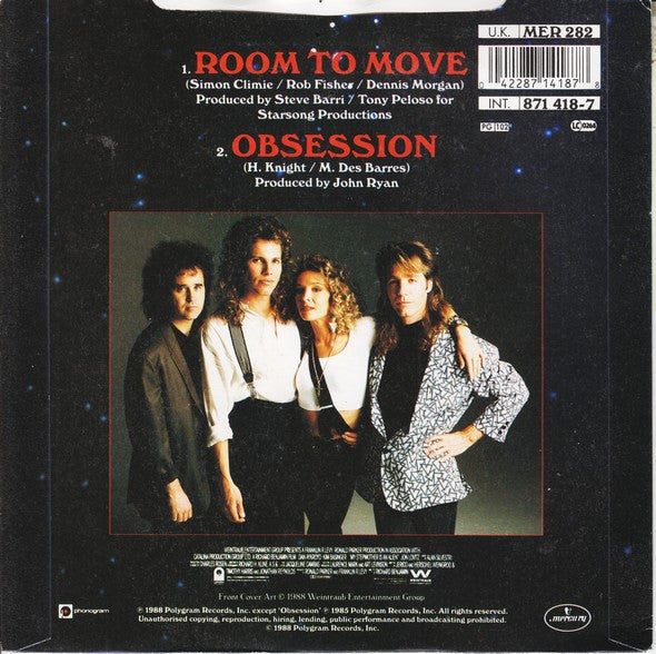 Animotion - Room To Move (7) (Very Good Plus (VG)) - DaddyPop