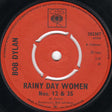 Bob Dylan - Rainy Day Women Nos. 12 & 35 (7) (Very Good (VG)) - DaddyPop