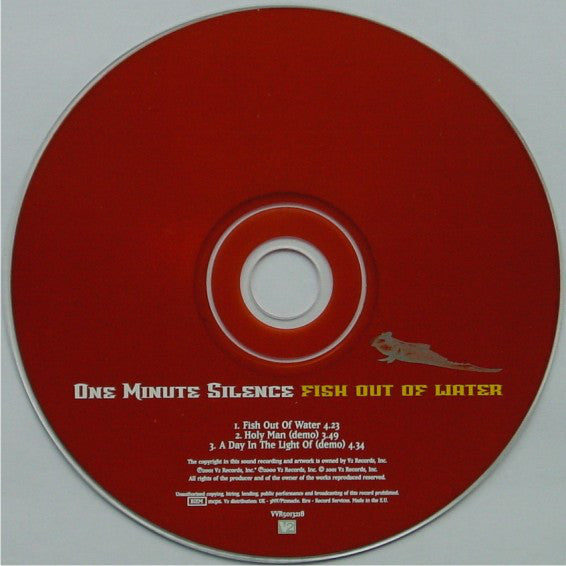 One Minute Silence : Fish Out Of Water (CD, Single)