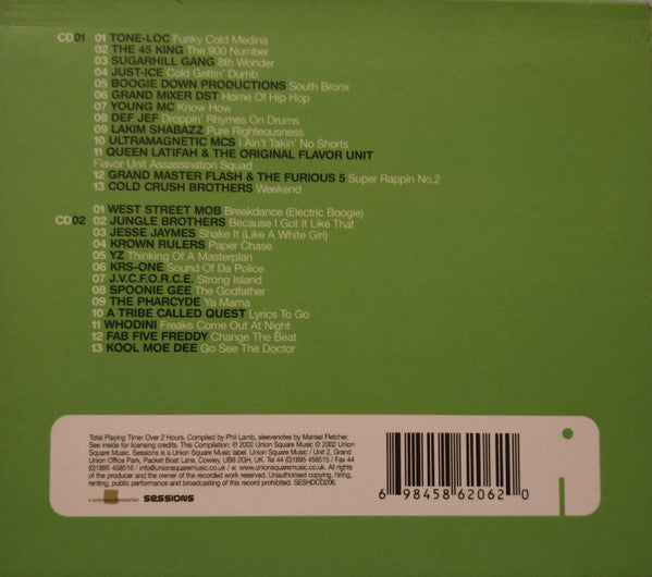 Various - HipHop Sessions (2xCD) (Near Mint (NM Or M-)) - DaddyPop