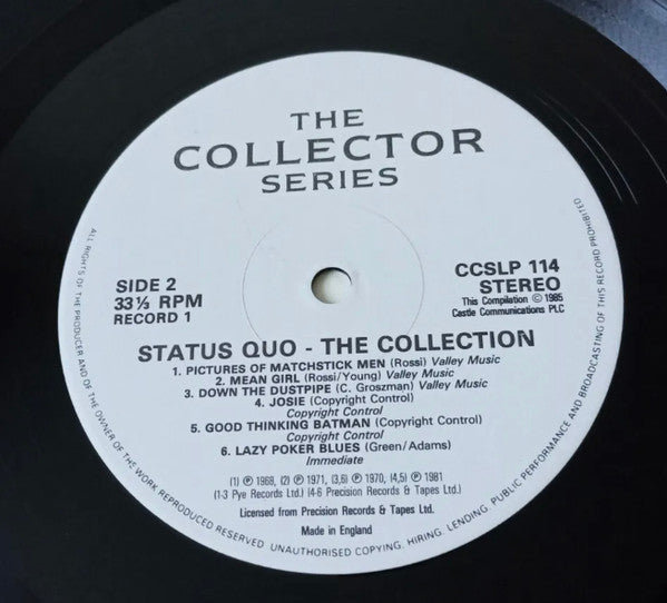 Status Quo : The Collection (2xLP, Comp)