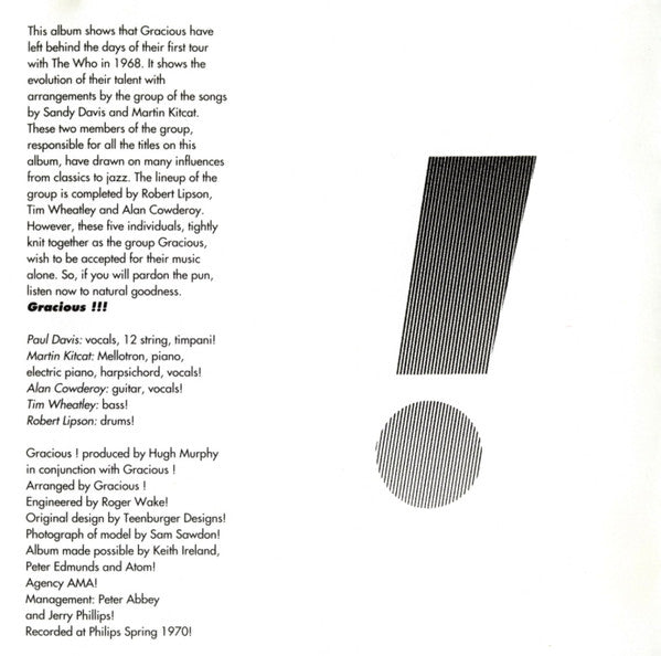 Gracious : Gracious ! /  This Is . . . Gracious !! (2xCD, Album, Comp, RE)