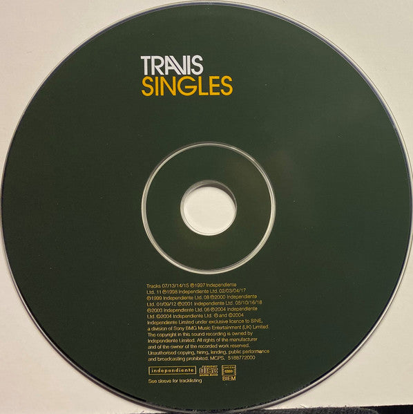 Travis : Singles (CD, Comp)