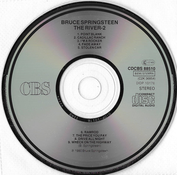 Bruce Springsteen : The River (2xCD, Album, RE, CBS)