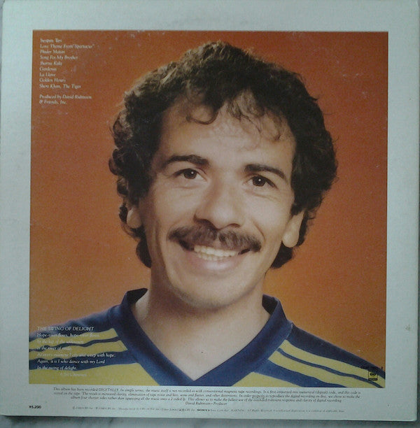 Carlos Santana : The Swing Of Delight (2xLP, Album)