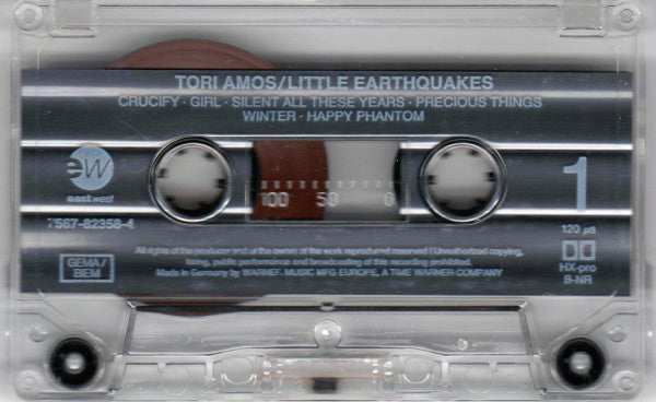 Tori Amos - Little Earthquakes (Cassette) (Very Good Plus (VG)) - DaddyPop