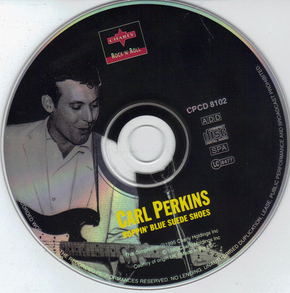 Carl Perkins : Boppin' Blue Suede Shoes (CD, Comp, RM)