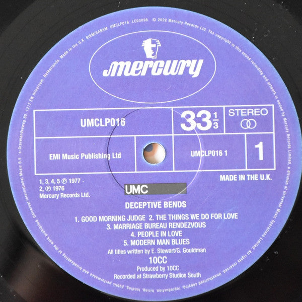 10cc : Deceptive Bends (LP, Album, RE)