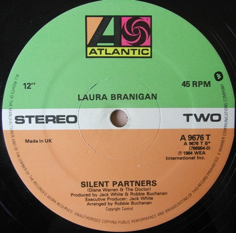 Laura Branigan : Self Control (Full Length Version) (12", Single, Dam)
