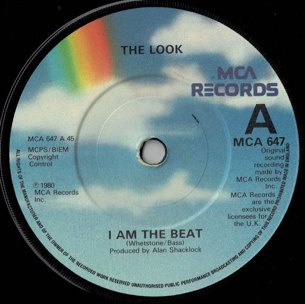 The Look (2) : I Am The Beat (7", Single, RE, Blu)