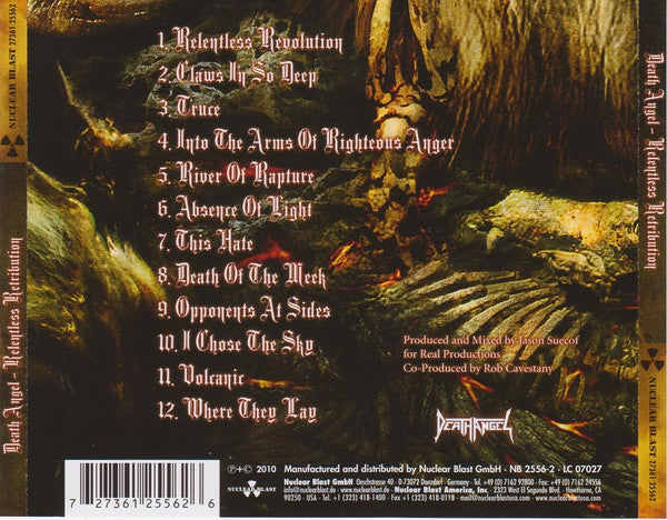 Death Angel (2) : Relentless Retribution (CD, Album)