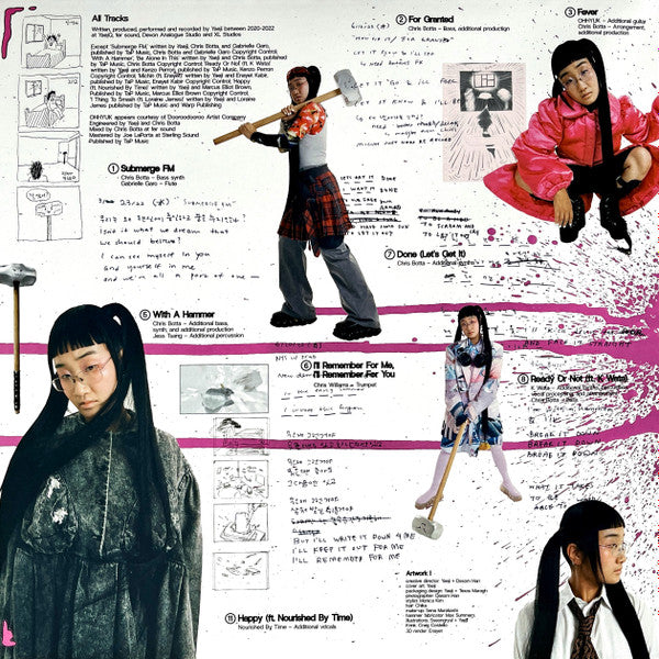 Yaeji : With A Hammer (LP, Album, Ltd, Hot)