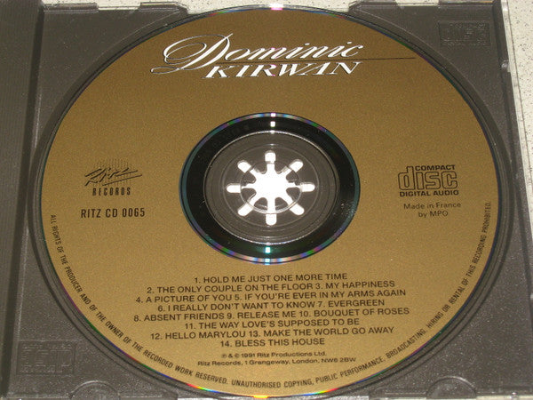 Dominic Kirwan : Evergreen  (CD, Album)