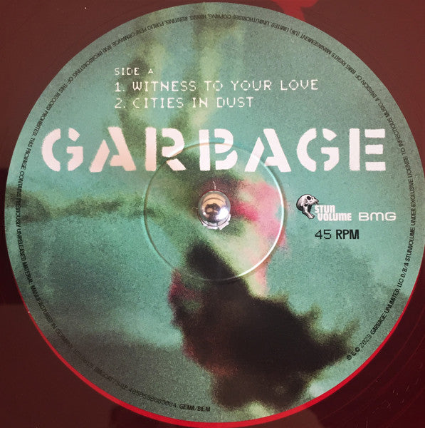 Garbage : Witness To Your Love (12", EP, RSD, Ltd, Red)