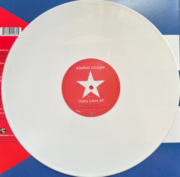 Altered Images : Clara Libre EP (12", EP, RSD, Ltd, Whi)