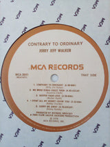 Jerry Jeff Walker - Contrary To Ordinary (LP) (Very Good Plus (VG)) - DaddyPop
