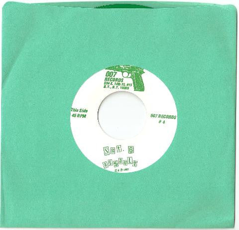 Sgt. 6 Assault : Bullshit Job (7", S/Sided, Ltd, Num, Gre)