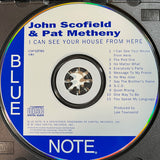 John Scofield & Pat Metheny : I Can See Your House From Here (CD, Album, Club)