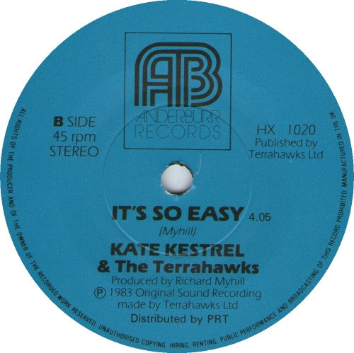 Kate Kestrel (2) : SOS (7", Single)