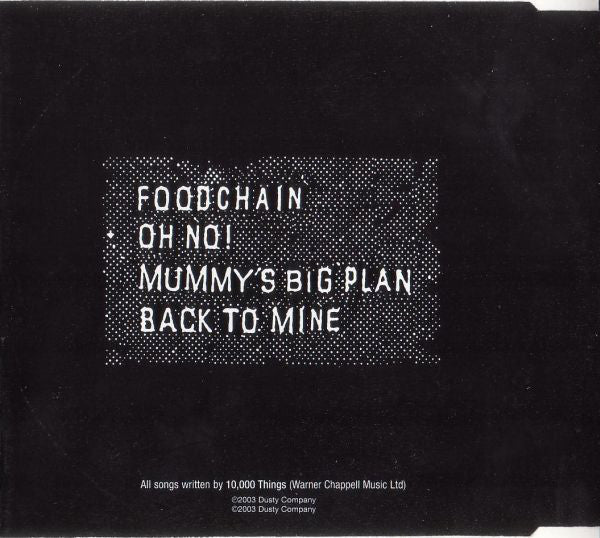 10,000 Things - Foodchain (CD) (Very Good Plus (VG)) - DaddyPop