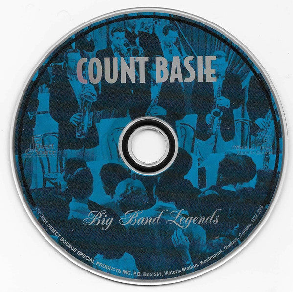 Count Basie : Big Band Legends (CD, Album, Comp)