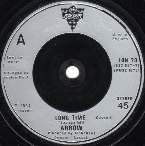 Arrow - Long Time (7) (Very Good Plus (VG)) - DaddyPop