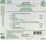 Wolfgang Amadeus Mozart – Jenö Jandó, Concentus Hungaricus / András Ligeti : Piano Concertos K.466 & 467 "Elvira Madigan" (CD, Album, RE)