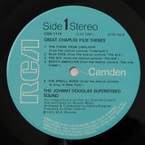 Johnny Douglas And His Orchestra : Great Chaplin Film Themes (LP)