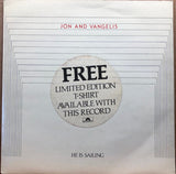 Jon & Vangelis : He Is Sailing (7", Single)
