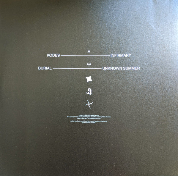 Kode9 Burial - Infirmary Unknown Summer (12) (Mint (M)) - DaddyPop