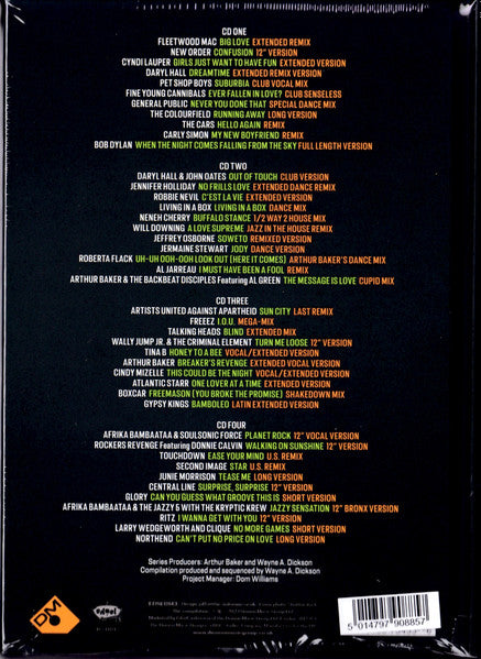 Arthur Baker : Dance Masters: Arthur Baker (The Classic Dance Remixes) (4xCD, Comp, RM, Sig)