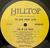 Buck Owens : The Buck Owens Show Live In Las Vegas (LP, Yel)