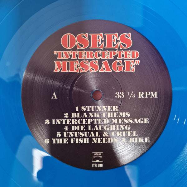 Thee Oh Sees : Intercepted Message (LP, Album, Ltd, Blu)