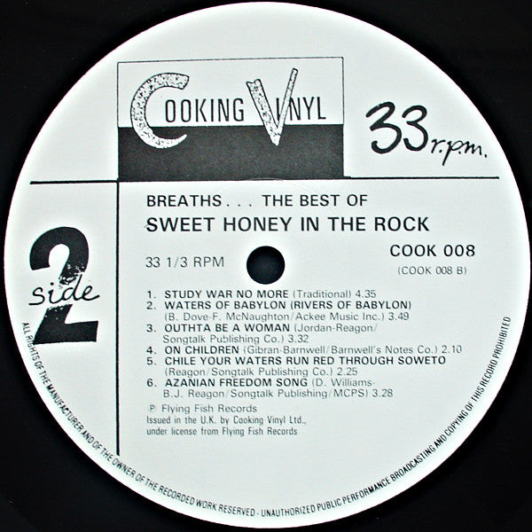 Sweet Honey In The Rock : Breaths... The Best Of (LP, Comp)
