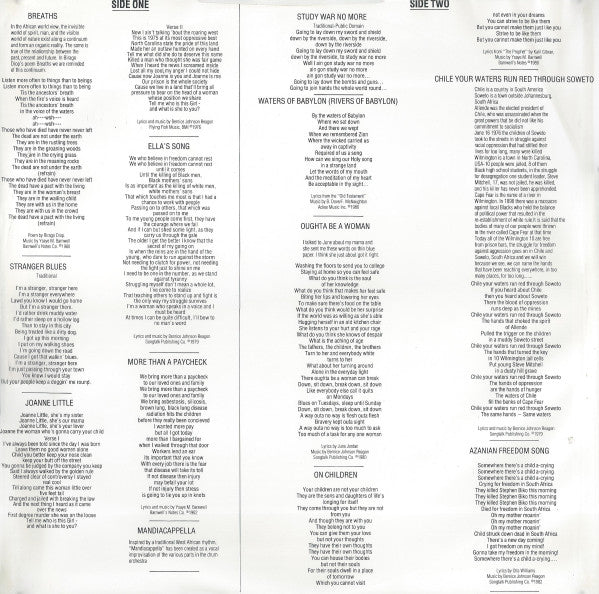 Sweet Honey In The Rock : Breaths... The Best Of (LP, Comp)