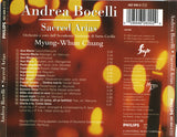 Andrea Bocelli, Orchestra dell'Accademia Nazionale di Santa Cecilia E Coro dell'Accademia Nazionale di Santa Cecilia, Myung-Whun Chung : Sacred Arias (CD, Album)