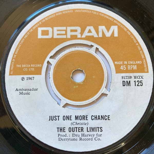 The Outer Limits : Just One More Chance (7", Single)