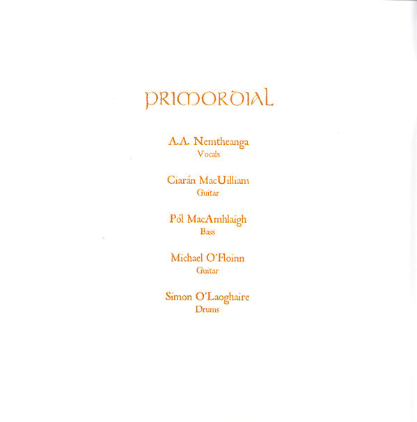 Primordial : Redemption At The Puritan's Hand (CD, Album)