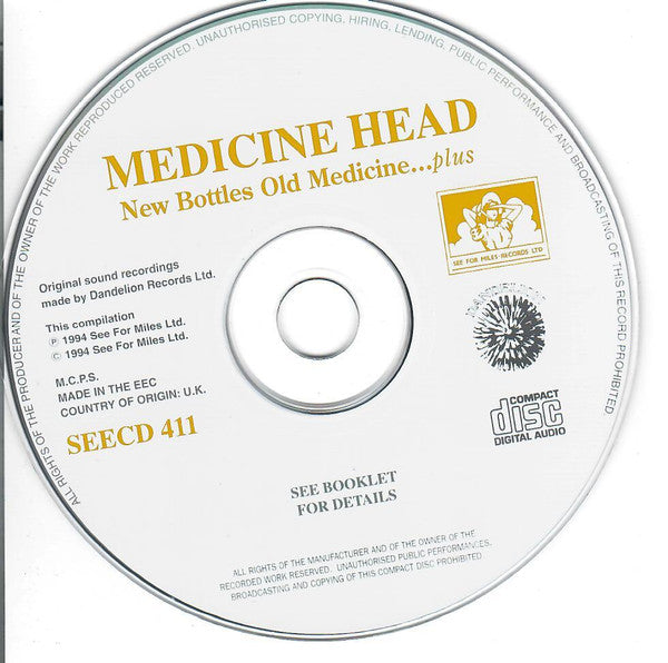 Medicine Head (2) : New Bottles Old Medicine (CD, Album, RE)