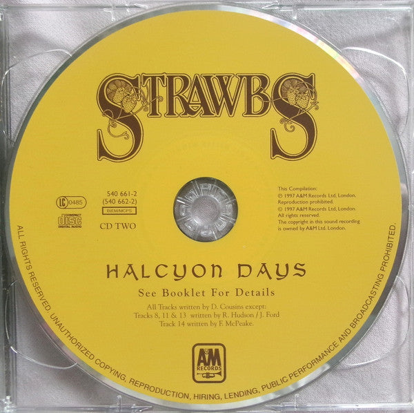 Strawbs : Halcyon Days (The Very Best Of The Strawbs) (2xCD, Comp, RE, RM)