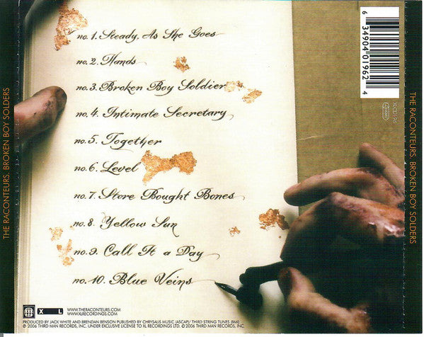 The Raconteurs : Broken Boy Soldiers (CD, Album)