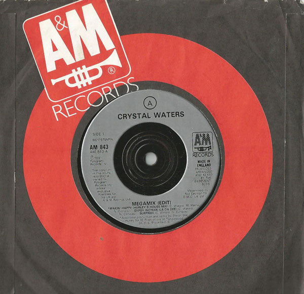 Crystal Waters : Megamix! (7")